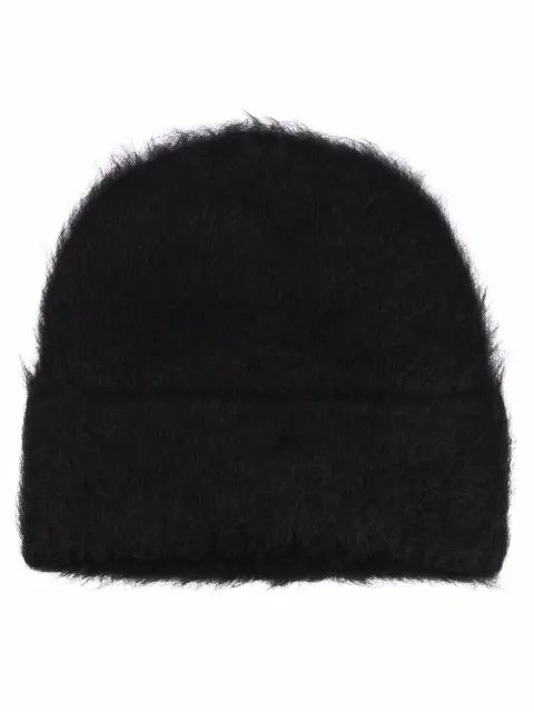 TOTEME turn-up hem beanie Black 214877757200
