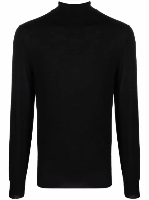 Canali roll-neck sweater Black C0020MK00077