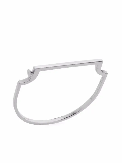 Monica Vinader Signature Skinny bangle Silver SSBLSSBLNON