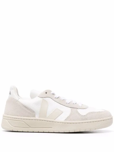 VEJA V-10 mesh low-top sneakers White VX0102499A