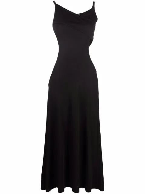 Christopher Esber cut-out midi dress Black PF21D42