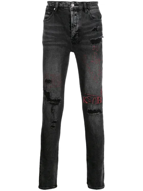 Ksubi Van Winkle maniac skinny jeans Black 5000006435