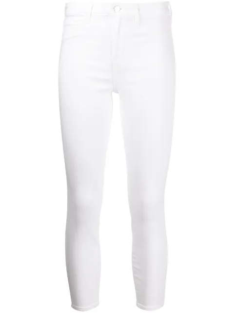 L'Agence skinny-leg jeans White 2294LMDW