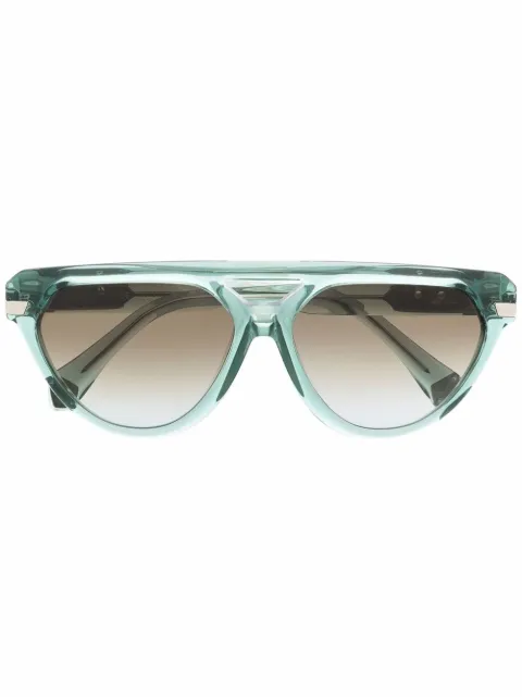 Cazal 8503 pilot-frame sunglasses Green 8503