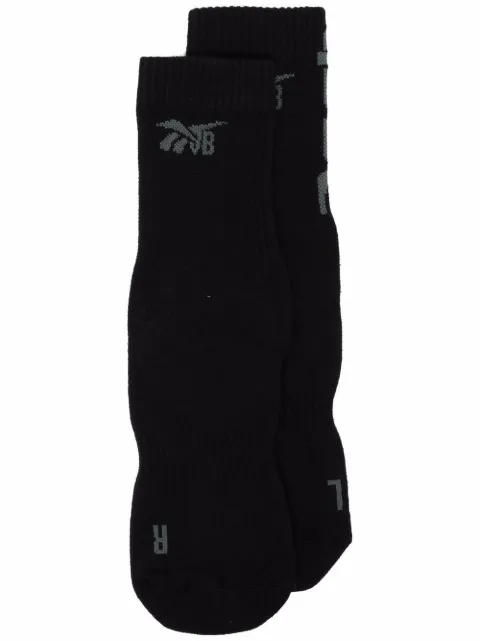 Reebok logo crew socks Black H31361