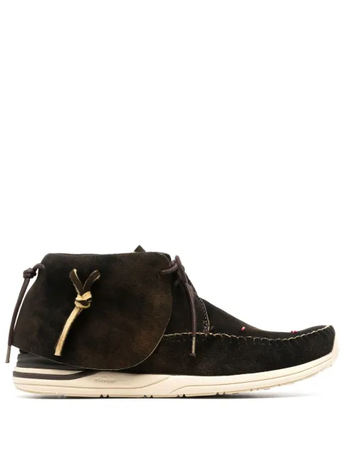 visvim lace-up fringed Derby shoes Brown 0122102002003