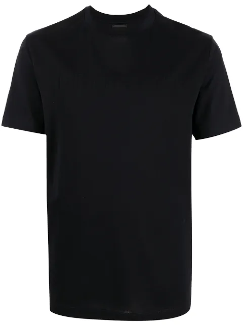Emporio Armani logo-print crewneck T-shirt Black 8N1TD21JGYZ