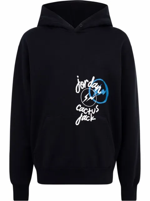 Travis Scott x Jordan x Fragment hoodie Black DJ0615010