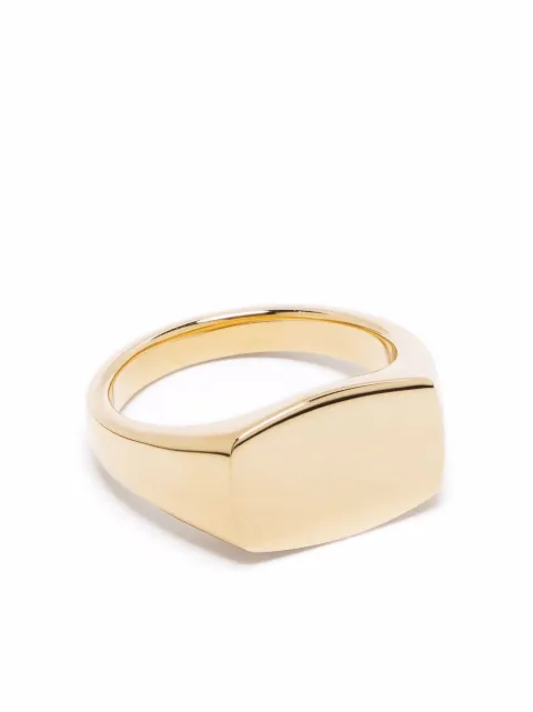 Tom Wood 9kt yellow gold Michael ring Gold R75VGNA019K