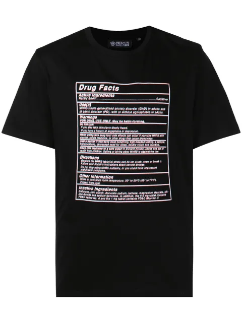 Mostly Heard Rarely Seen graphic-print stretch-cotton T-shirt Black MH02BBT06