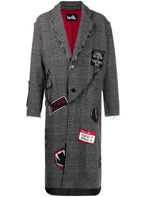 Haculla Eternal Salvation trench coat Grey HA02BBX01