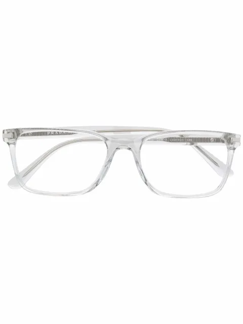 Prada Eyewear square-frame glasses Neutrals PR14WVU431O1