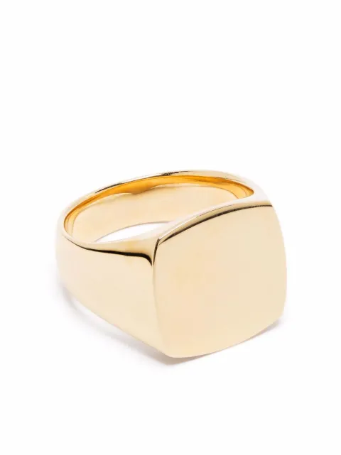 Tom Wood 9kt yellow gold Cushion ring Gold R74HRNA019K