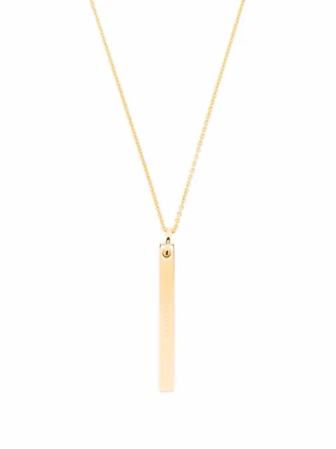 Tom Wood Cube-chain 9kt gold-plated sterling-silver necklace Gold NP55AKNA01S