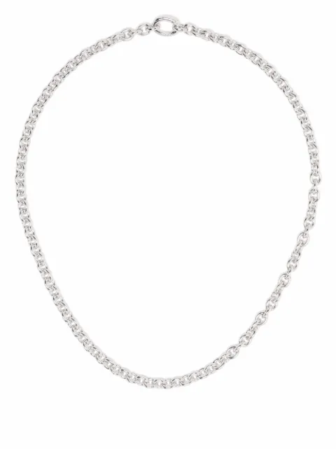 Tom Wood Ada chain necklace Silver N01056RCM01S92517INCHES