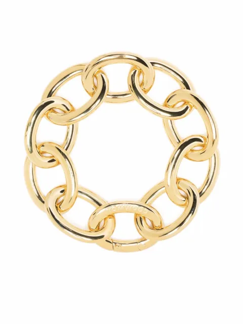Tom Wood chunky-Link 9kt gold-plated sterling-silver bracelet Gold B01010RCM01S9259K