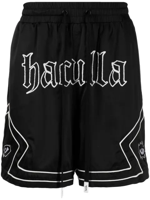 Haculla Gothic Haculla track shorts Black HA02BBBS03