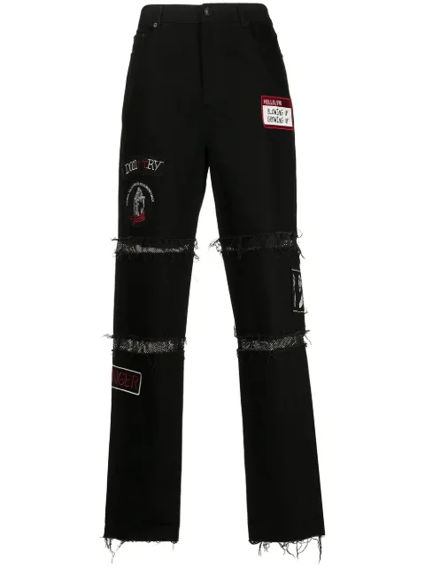 Haculla Eternal Salvation jeans Black HA02BBJ01