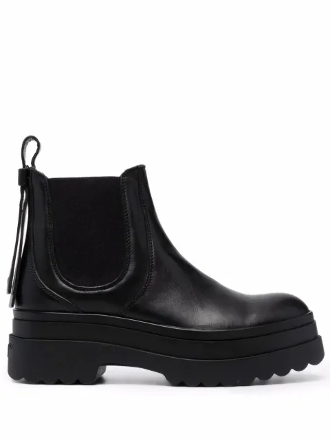 RED(V) Chelsea ankle boots Black QS0E38ADW