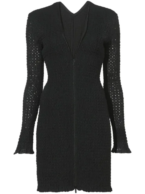 Proenza Schouler White Label broderie anglaise minidress Black WL2223227EM096