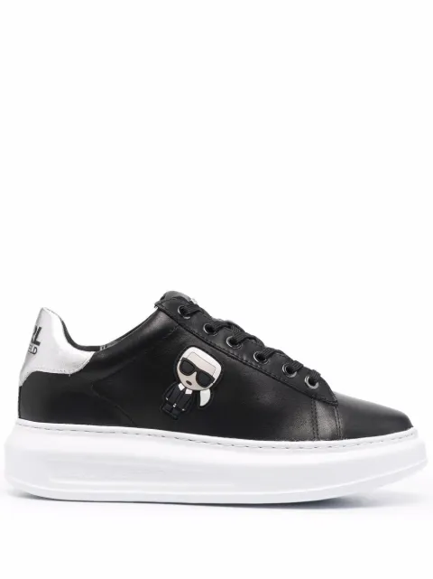 Karl Lagerfeld K/Ikonic flatform sneakers Black KL62530