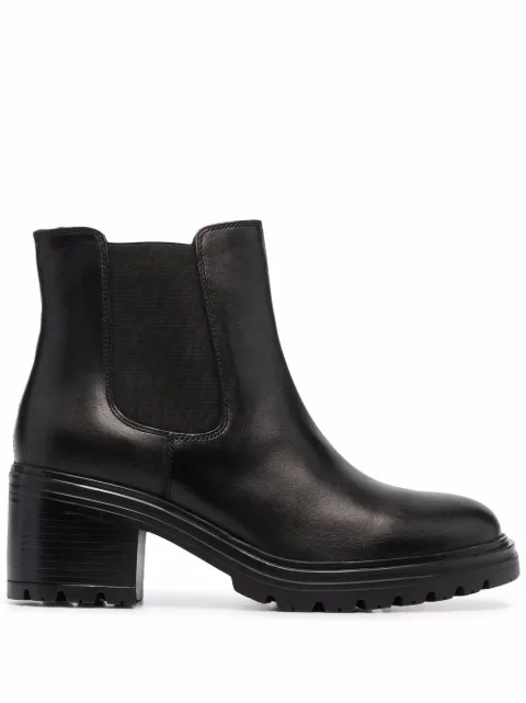 Geox heeled ankle boots Black D16QCE00043C9999