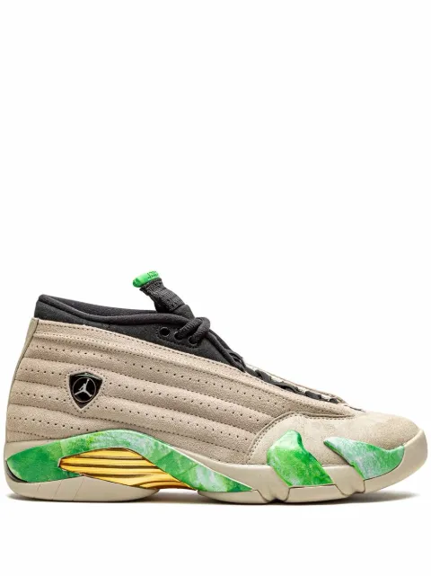 Jordan x Aleali May Air Jordan 14 Low sneakers Neutrals DJ1034