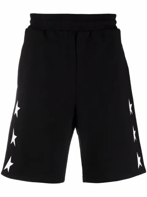 Golden Goose star-print shorts Black GMP00878P000532