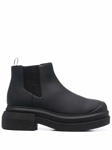 Stuart Weitzman Charli platform ankle boots Black CHARLIBTIGOMMATO