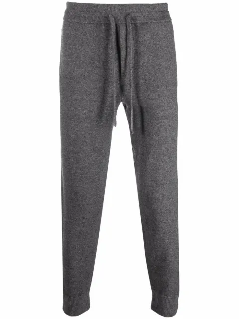 Vince solid-color knit track pants Grey MR7876896