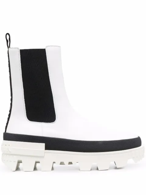 Moncler Coralyne Chelsea boots White G209B4F7140002SWP
