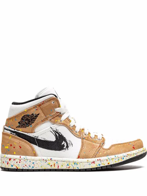 Jordan Air Jordan 1 Mid SE "Brushstroke" sneakers Brown DA8005
