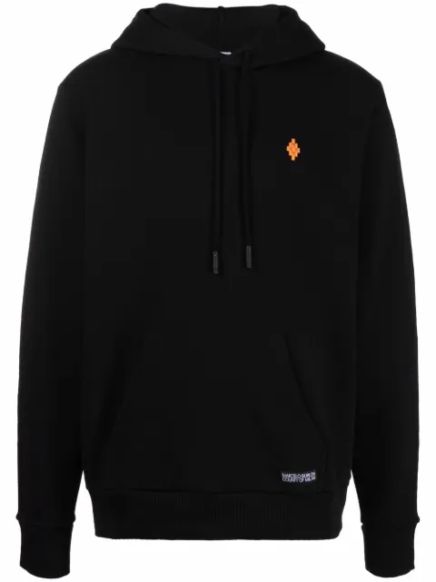 COUNTY OF MILAN Cross-motif sweatshirt Black CMBB007F21FLE0091020