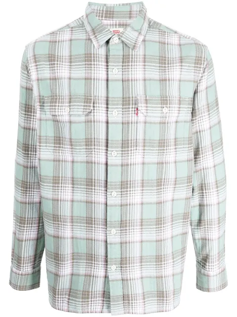 Levi's check-print shirt Green 19573