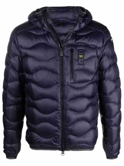 Blauer Maurice quilted down jacket Blue 21WBLUC03080004719
