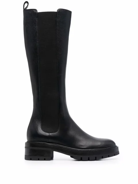 Aquazzura mid-calf leather boots Black CCHFLAB0SCA000