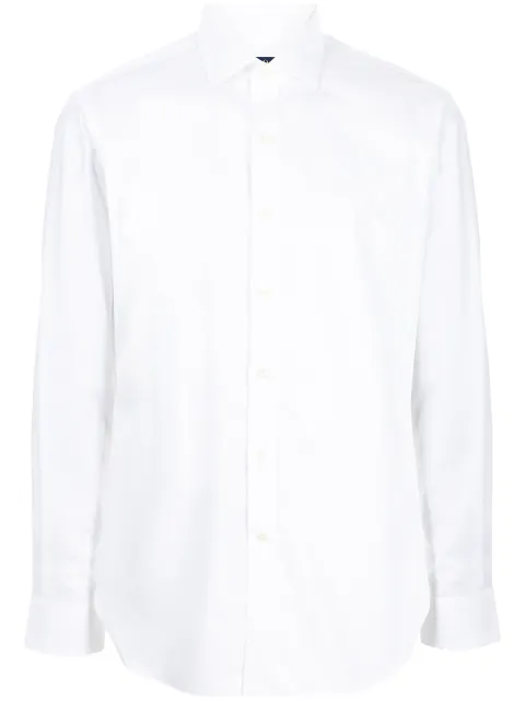 Polo Ralph Lauren Polo Pony logo-embroidered classic shirt White 712827064002