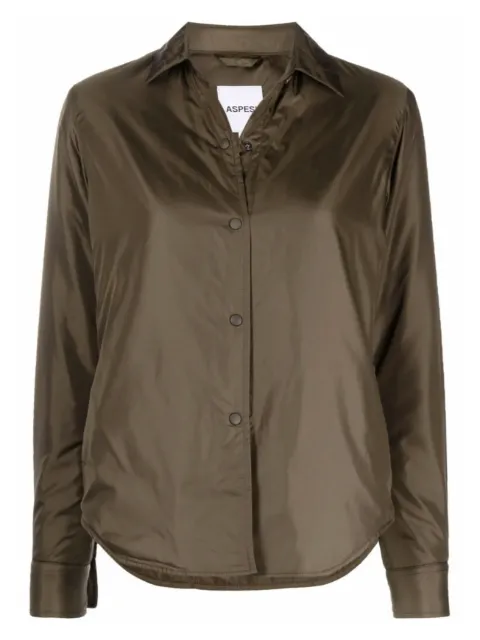 ASPESI padded shirt jacket Green G2947961
