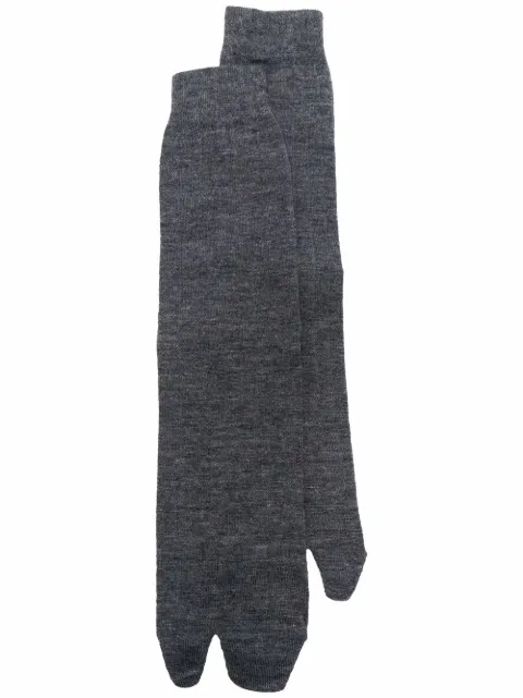 Maison Margiela Tabi socks Grey S50TL0029S17867