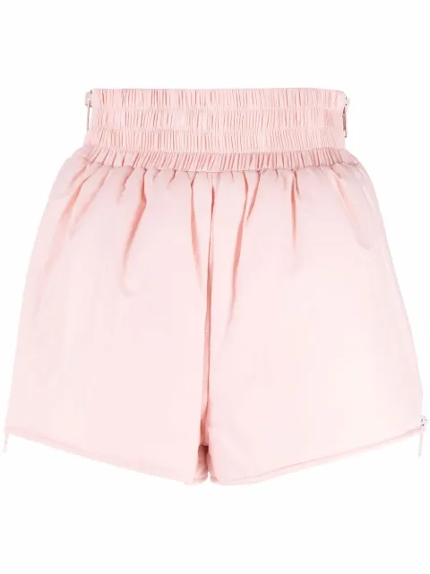RED Valentino side-zip padded shorts Pink RRF00R63K