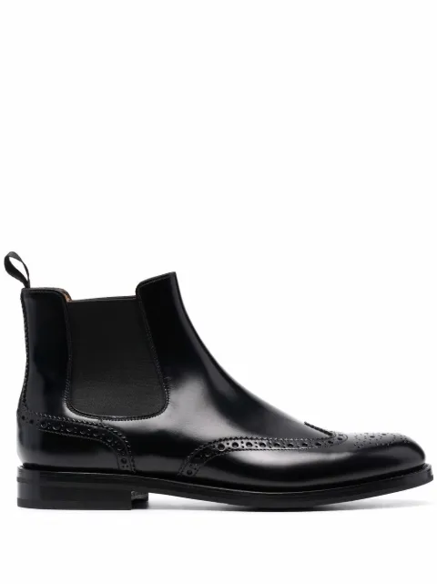 Church's Charlize brogue-detail Chelsea boots Black DT0001FB0009XV