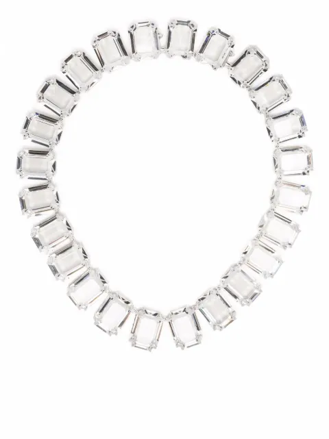Swarovski Millenia octagon cut crystals necklace Silver 5599149