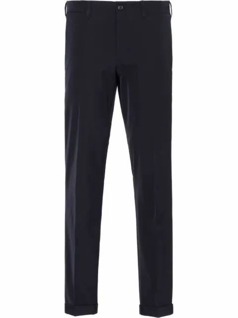 Prada Light technical stretch pants Blue SPE12S2111KJW