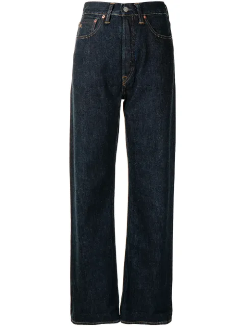 Ralph Lauren RRL high-waisted straight-leg jeans Blue 282846782001