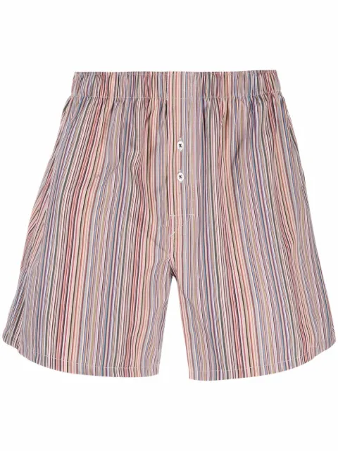 Paul Smith multi-stripe pattern boxers Green M1A588BASMULT