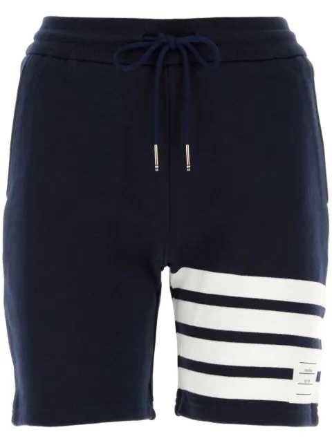 Thom Browne 4-Bar stripe track shorts Blue FJQ056A00535