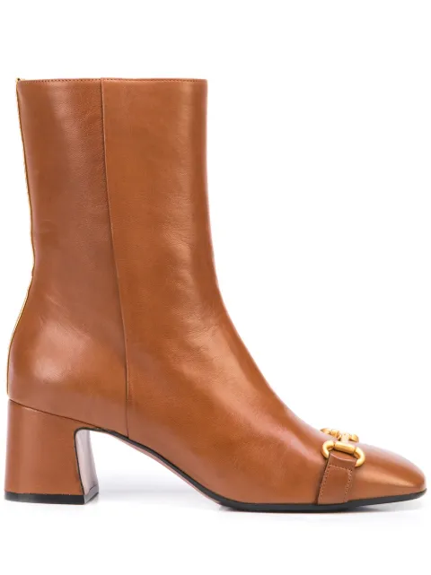 Madison Maison horsebit leather boots Brown P921