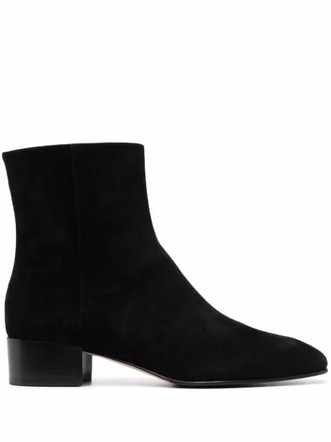 Scarosso Ambra 40mm square-toe boots Black AMBRABOOTBLASUED