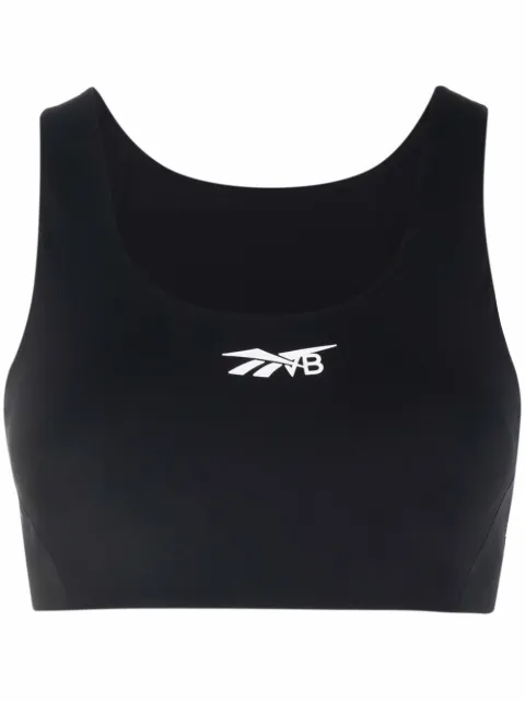 Reebok Bonded scoop-neck sports bra Black H30228