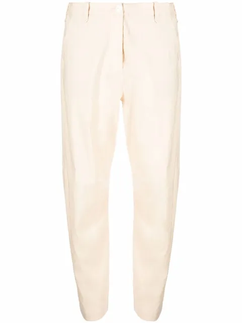 rag & bone Demi cropped trousers Neutrals WAW21P7008N808